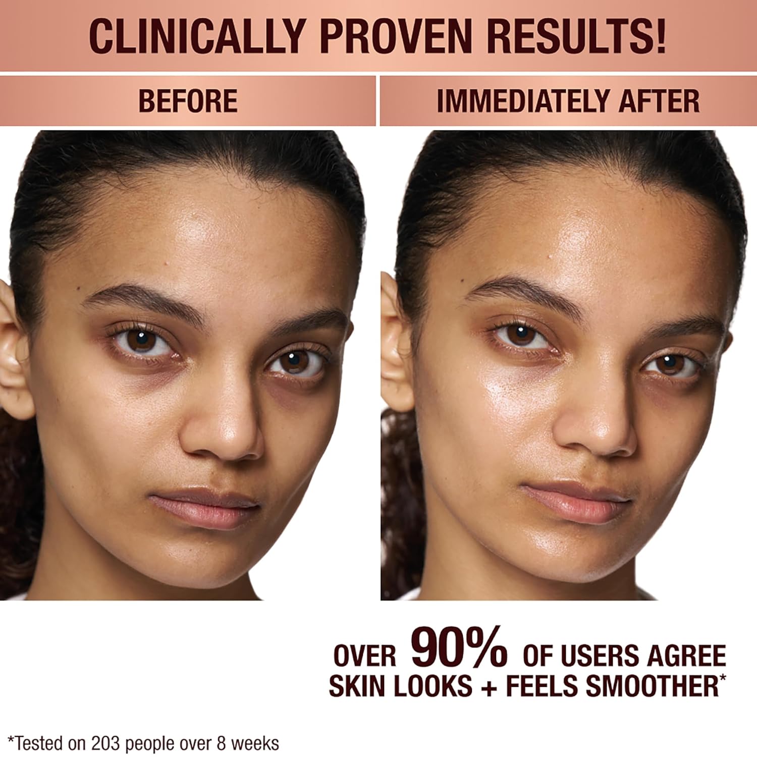 Charlotte Tilbury Invisible UV Flawless Makeup Primer - Broad Spectrum SPF 50 Sunscreen & Poreless Face Primer - Enriched with Hyaluronic Acid to Hydrate, Protect & Prime Skin