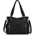Angel Kiss Handbags For Womens Top-Handle Hobo Purse Roomy Casual Shoulder Bags Pu Tote Satchel Purse For Women