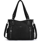 Angel Kiss Handbags For Womens Top-Handle Hobo Purse Roomy Casual Shoulder Bags Pu Tote Satchel Purse For Women