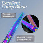 Professional Hair Cutting Shears,6.5 Inch Barber Hair Cutting Scissors Sharp Blades Hairdresser Haircut For Women/Men/Kids Japanese Stainless Steel