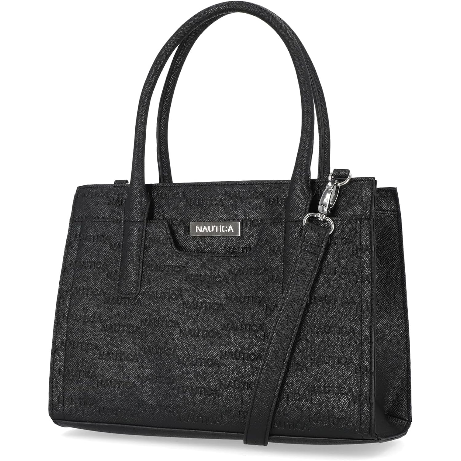 Nautica Womens Sandy Jr. Top Handel Satchel with Removable Crossbody Strap