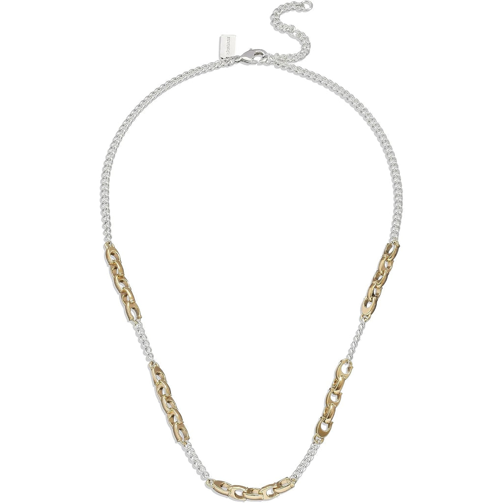 COACH Women's Signature Mixed Chain Necklace