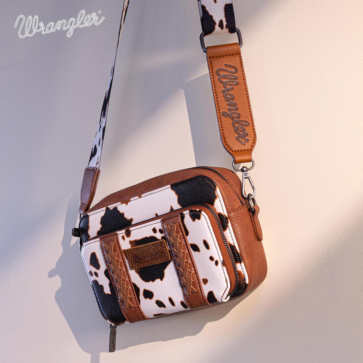 Wrangler Crossbody Bag For Women Western Cowgirl Crossbody Purses With Guitar Strap