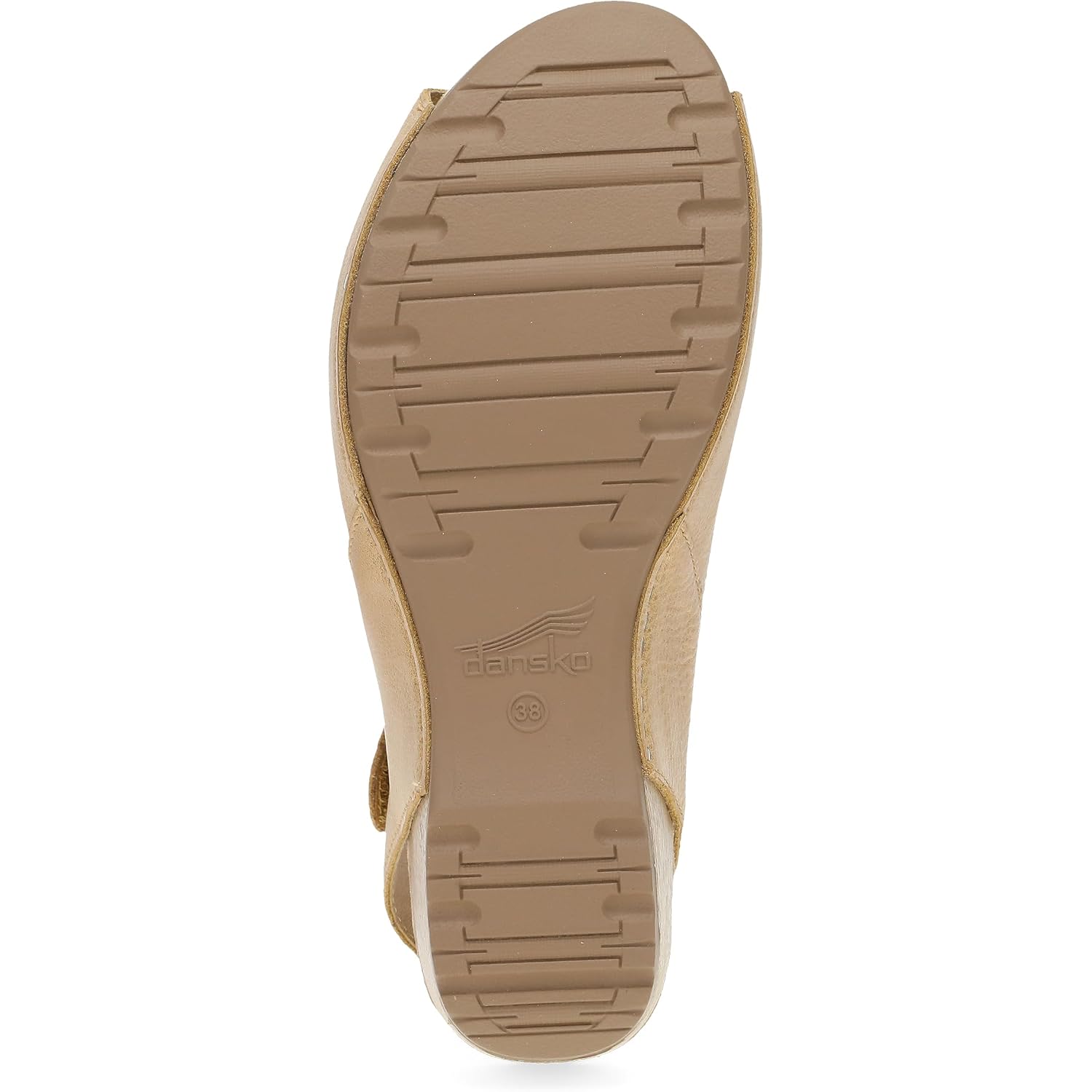 Dansko Tiana Slip-On Platform Sandal For Women – Cushioned, Contoured Footbed For All-Day Comfort And Support – Hook & Loop Strap With Buckle Detail – Lightweight Rubber Outsole