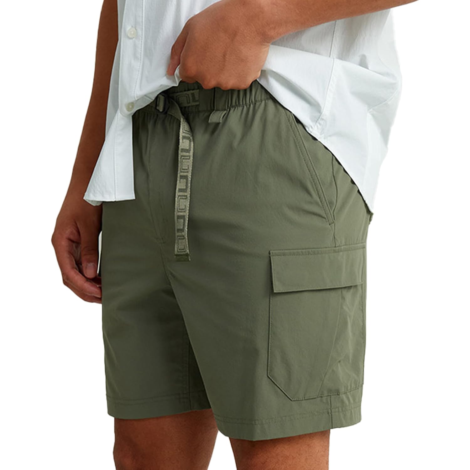 Huk Men'S Creekbed Cargo Short, 7" Performance Fishing Cargo Shorts