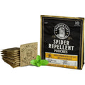 Grandpa Gus'S Natural Spider Repellent Pouches, Indoor Deterrent, 10 Pack | Peppermint & Lemongrass Oil Indoor Spider Deterrent, Wolf Spider Repellent, For Closet, Basement, Cabin, Shed, Garage