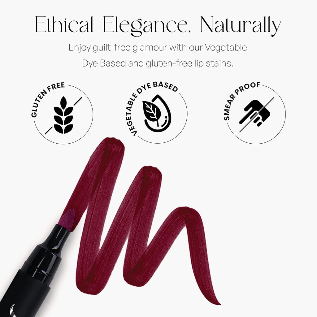 Sorme' Treatment Cosmetics Smooch Proof Lip Stain, Venom, 0.084 oz.