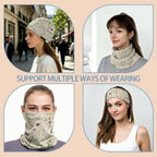 Chemo Cap Adjustable Slouchy Beanie Cancer Headwear Hats Stretch Soft for Men Women Girls Aesthetic Cute Floral