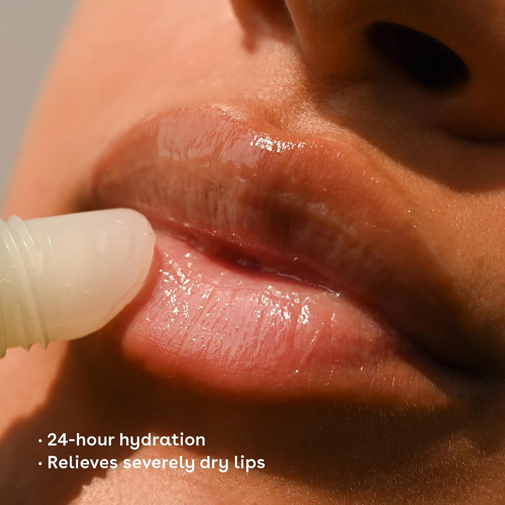 Eos The Hero Lip Repair, Extra Dry Lip Treatment, 24Hr Moisture, Natural Strawberry Extract, 0.35 Fl Oz, 2-Pack