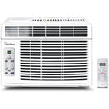 Midea 5,000 Btu Window Air Conditioner, Cools Up To 150 Sq. Ft. With Easy-To-Use Reusable Filter, Remote, Perfect Ac For Bedroom, Living Room, Home Office, Electronic Control