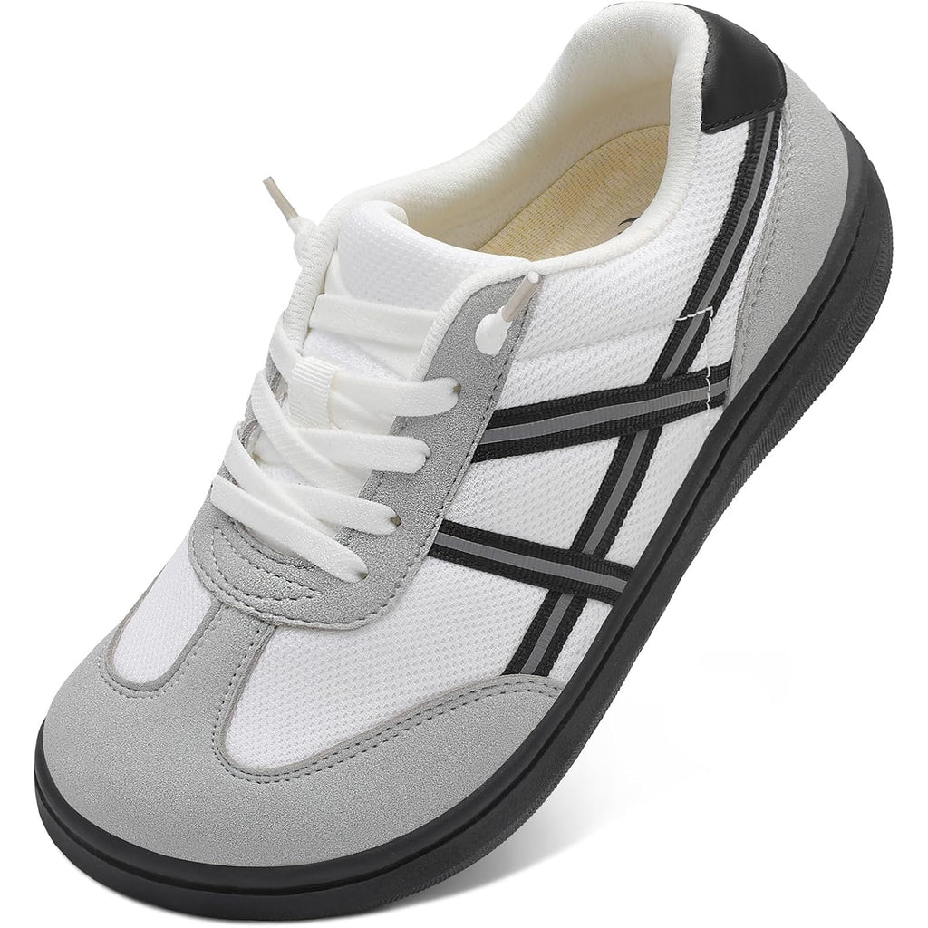 Leisfit Women'S Barefoot Slip-On Shoes Wide Toe Box Zero Drop Casual Sneakers Non-Slip Breathable Walking Shoes For Tennis Travel & Everyday