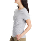 Hanes Women's Perfect-T Crewneck T-Shirt, Lightweight Cotton Short Sleeve Tee for Women