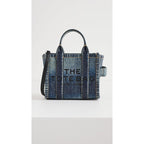 Marc Jacobs Women's The Denim Printed Leather Crossbody Tote Bag