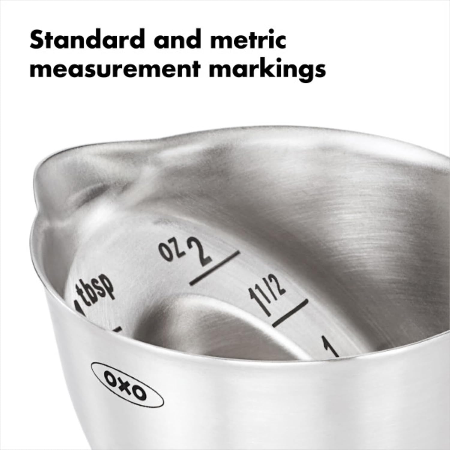 Oxo Steel Angled Measuring Jigger