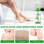 Green Tea Hydrating Foot Peel Spray - Removes Dead Skin in Seconds