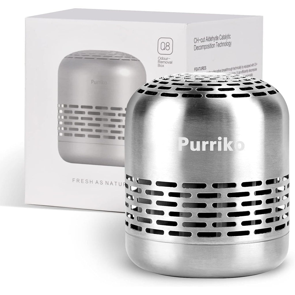 Purriko Refrigerator Deodorizer,Long-Lasting Fridge Odor Eliminator,Fridge Deodorizer,Baking Soda And Activated Carbon Alternative
