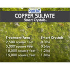 Crystal Blue Copper Sulfate Algaecide - Granular Aquatic Grade Copper Sulfate For Pond Algae Control - 5 Pounds