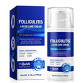 Cystic Acne & Folliculitis Care Cream For Face And Body - 1% Salicylic Acid & Multi-Acid Complex - Stubborn Spot Blemish, Pimple & Butt Breakout Clearing Control - Suitable For Sensitive Skin