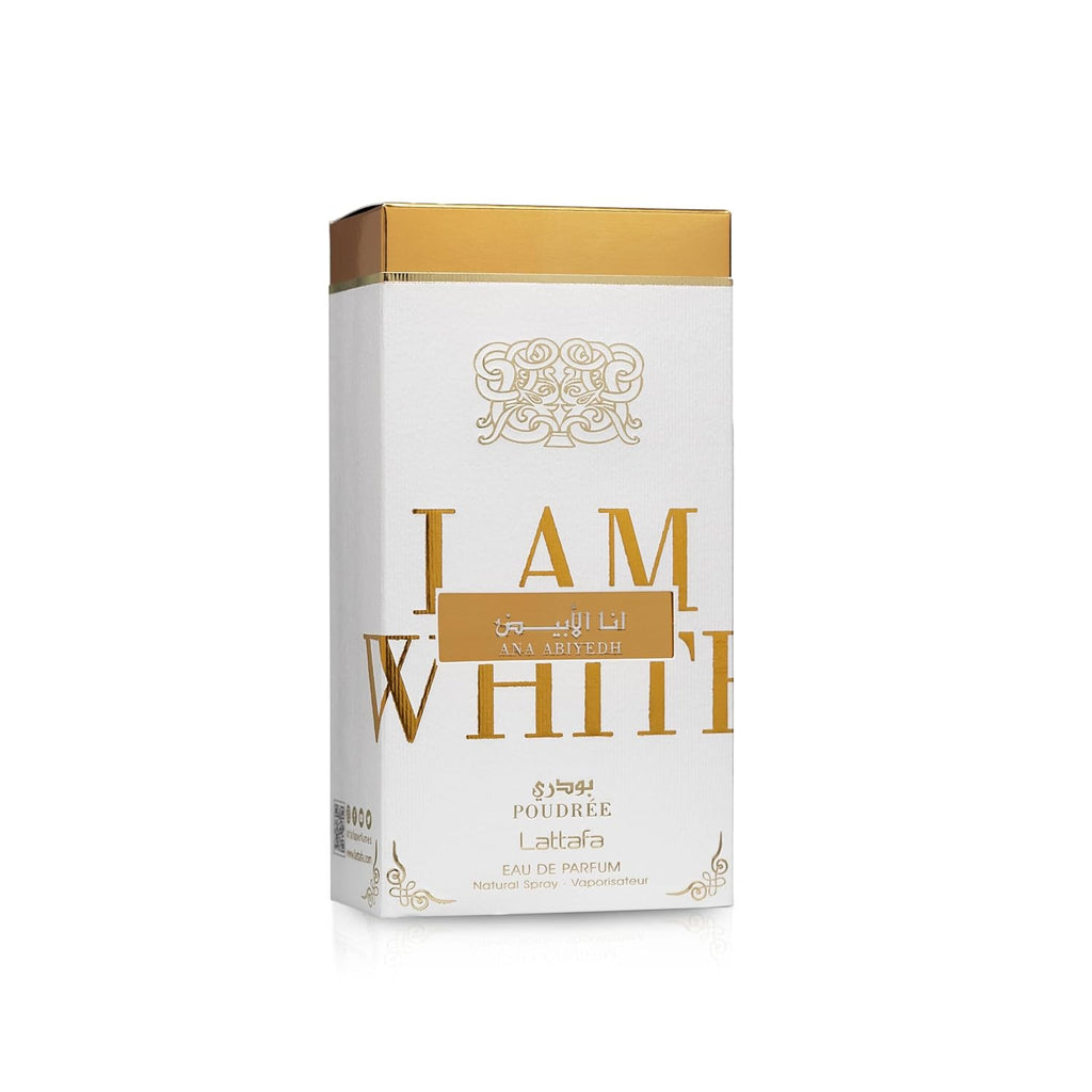 Lattafa Perfumes Ana Abiyedh Poudree for Women Eau de Parfum Spray, 2.0 Ounce / 60 ml