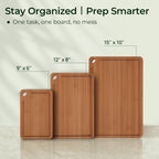 Keechee Bamboo Cutting Board, Durable Wood Cutting Boards For Kitchen With Deep Juice Grooves & Built-In Handles, Ideal Charcuterie & Chopping For Meat, Vegetables And Fruits Ideal Kitchen Gifts