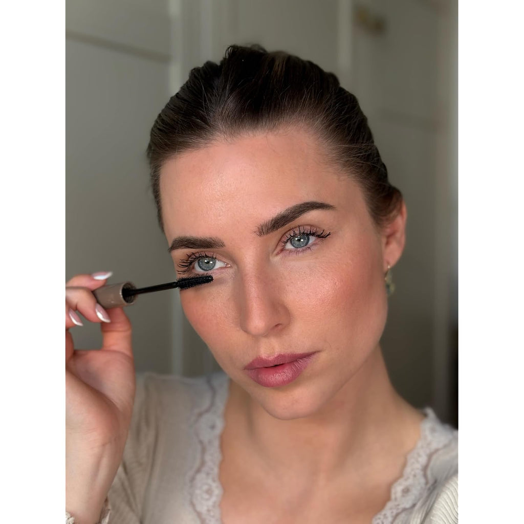 Sandstone Scandinavia Hypoallergenic Mascara For Sensitive Eyes (Black) | Smudge-Proof & Sweat-Resistant, Lengthening & Volumizing, Vegan, Fragrance-Free