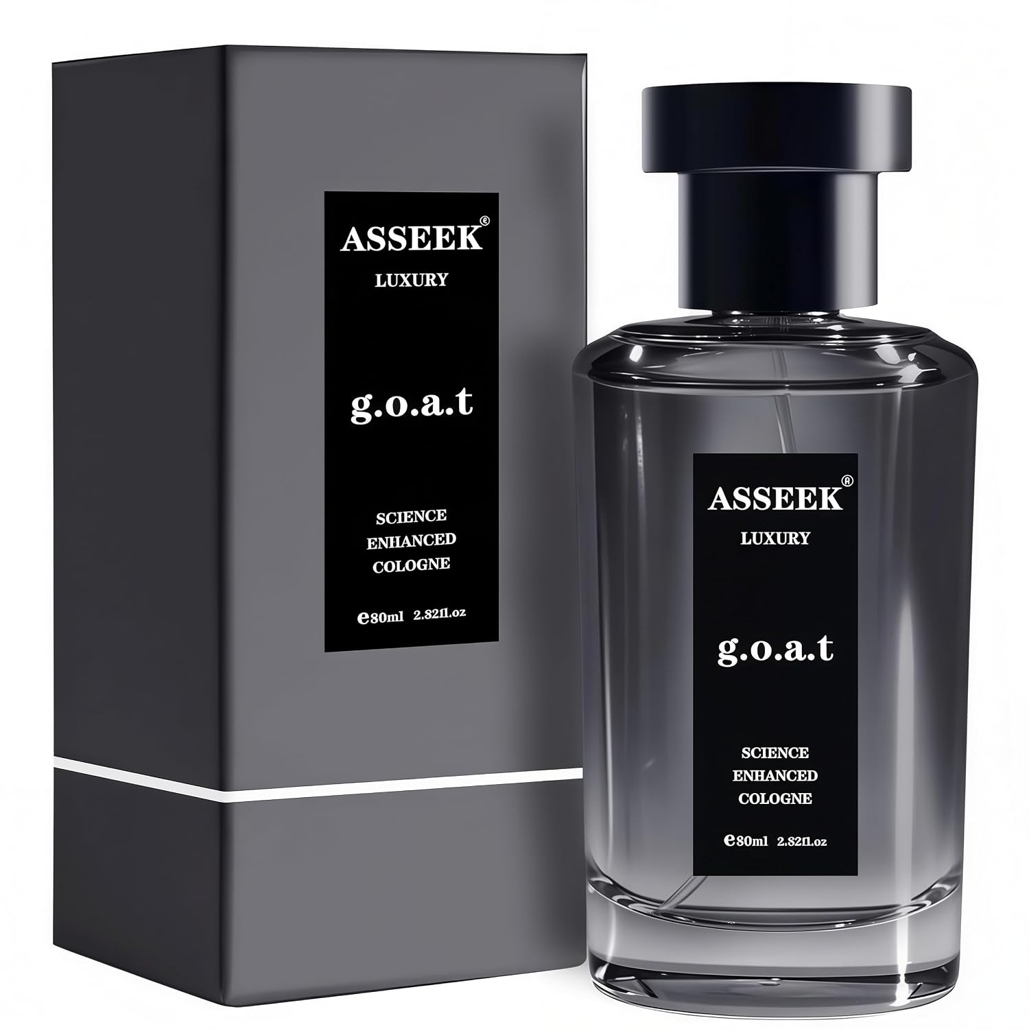 Luxury G.O.A.T Perfume For Men, 80Ml (2.82 Fl Oz) Mens Cologne, Upgraded Long-Lasting Woody Citrus Fragrance With Fresh Masculine Notes, Ideal For Daily Wear & Date Night, Premium Gift For Him