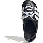 Adidas Unisex-Adult Adilette Clog 2.0, Black/White/Black, 10