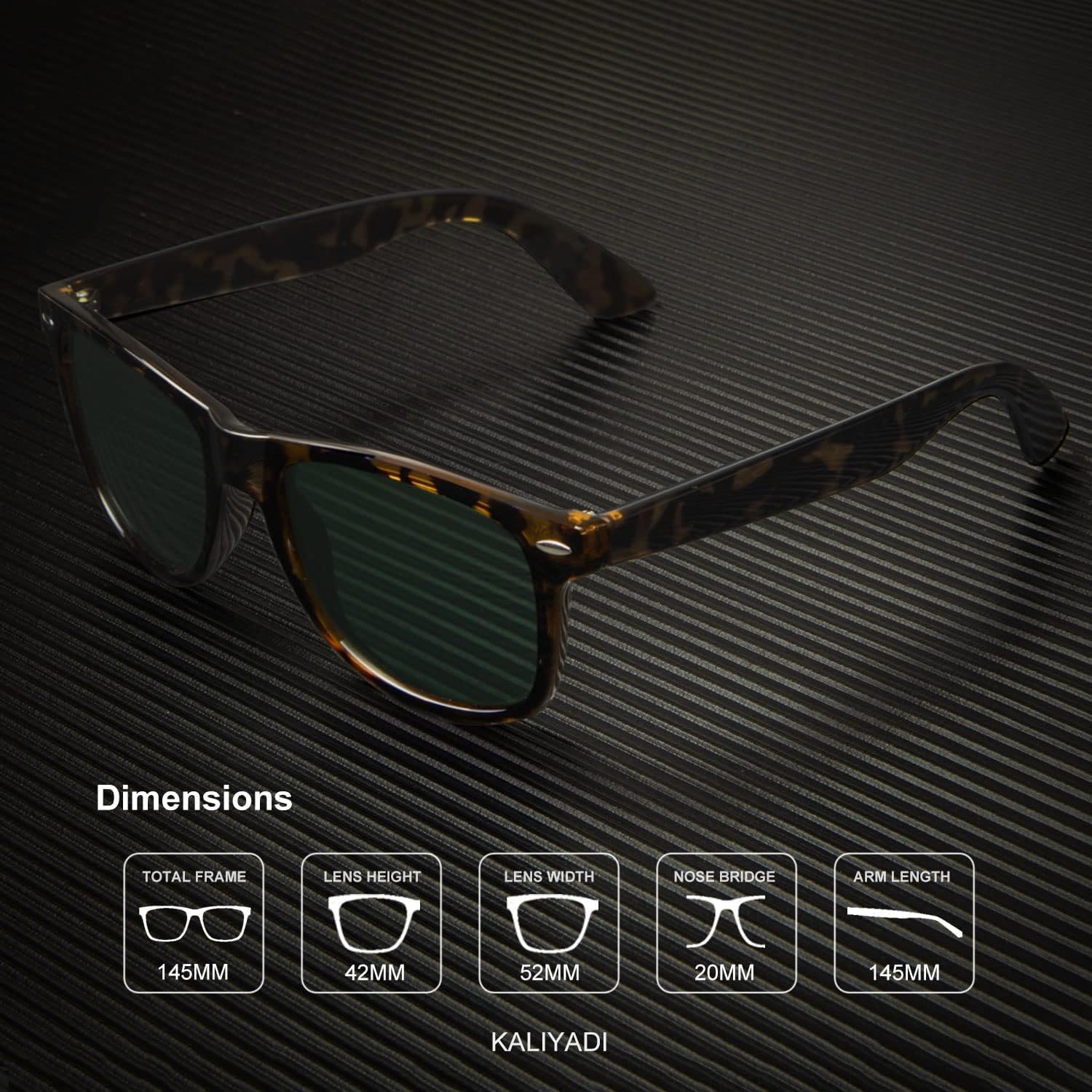 Kaliyadi Sunglasses Men Polarized For Mens And Womens Unisex Sun Glasses For Driving Uv Protection