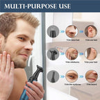 AREYZIN Nose Hair Trimmer for Men,2026 Professional 3 in 1 Painless RechargeableEar and Nose Trimmer,IPX7 Waterproof Eyebrow Facial Hair Trimmer Body Grooming Kit Dual EdgeBlades