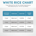Aroma® Rice Cooker, 8-Cup (Uncooked) / 16-Cup (Cooked), Pot-Style Rice Cooker And Soup Warmer With One-Touch Control, 4 Qt, White, Arc-368Ng