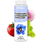 Phosphorus & Potassium Fertilizer – Liquid Bloom Booster For Strong Roots, Better Blooms & Improved Fruit Development, 8 Oz