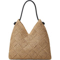 Woven Hobo Bag For Women Straw Beach Tote Handbag Stylish Shoulder Bag Large Capacity Purse For Travel Vacation