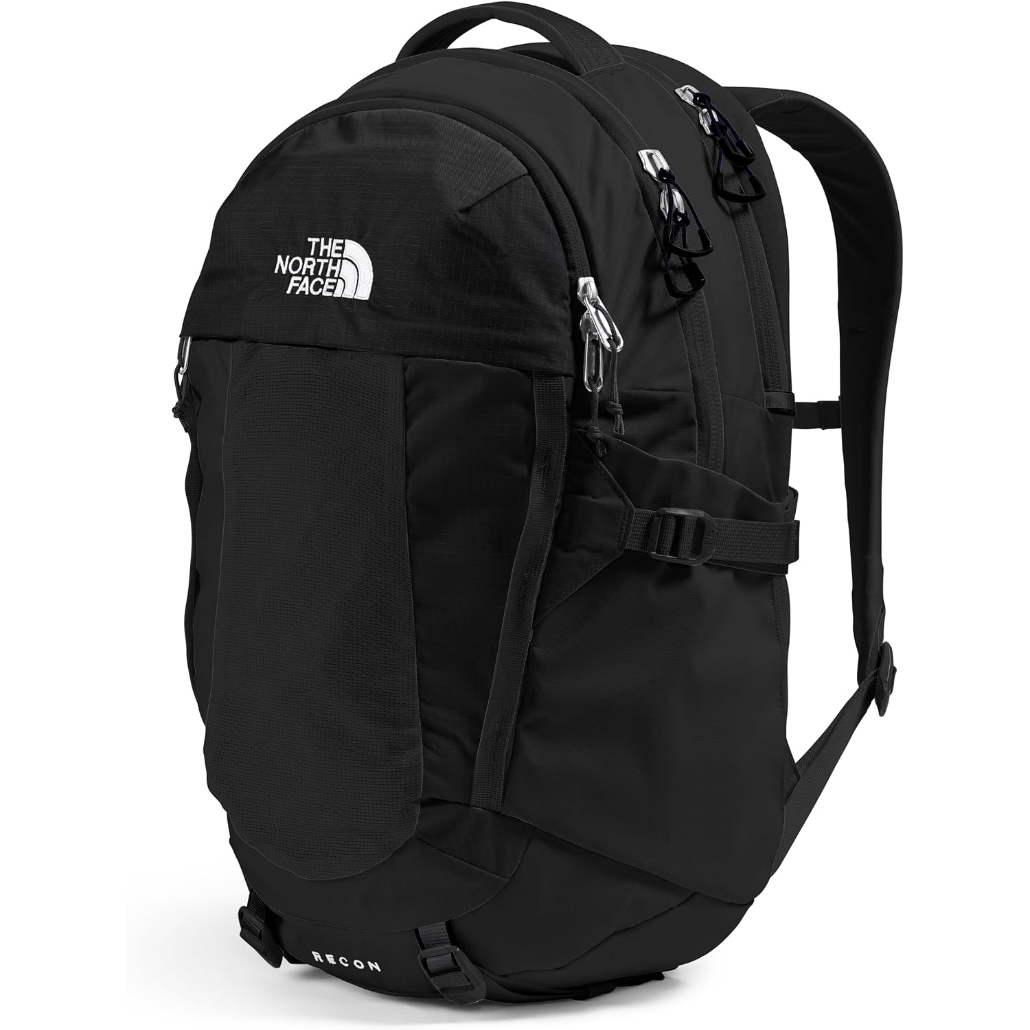 The North Face Women'S Recon Everyday Laptop Backpack - Commuter Travel Bag, 18" Laptop Sleeve, Water-Repellent, Tnf Black/Tnf Black-Npf, One Size