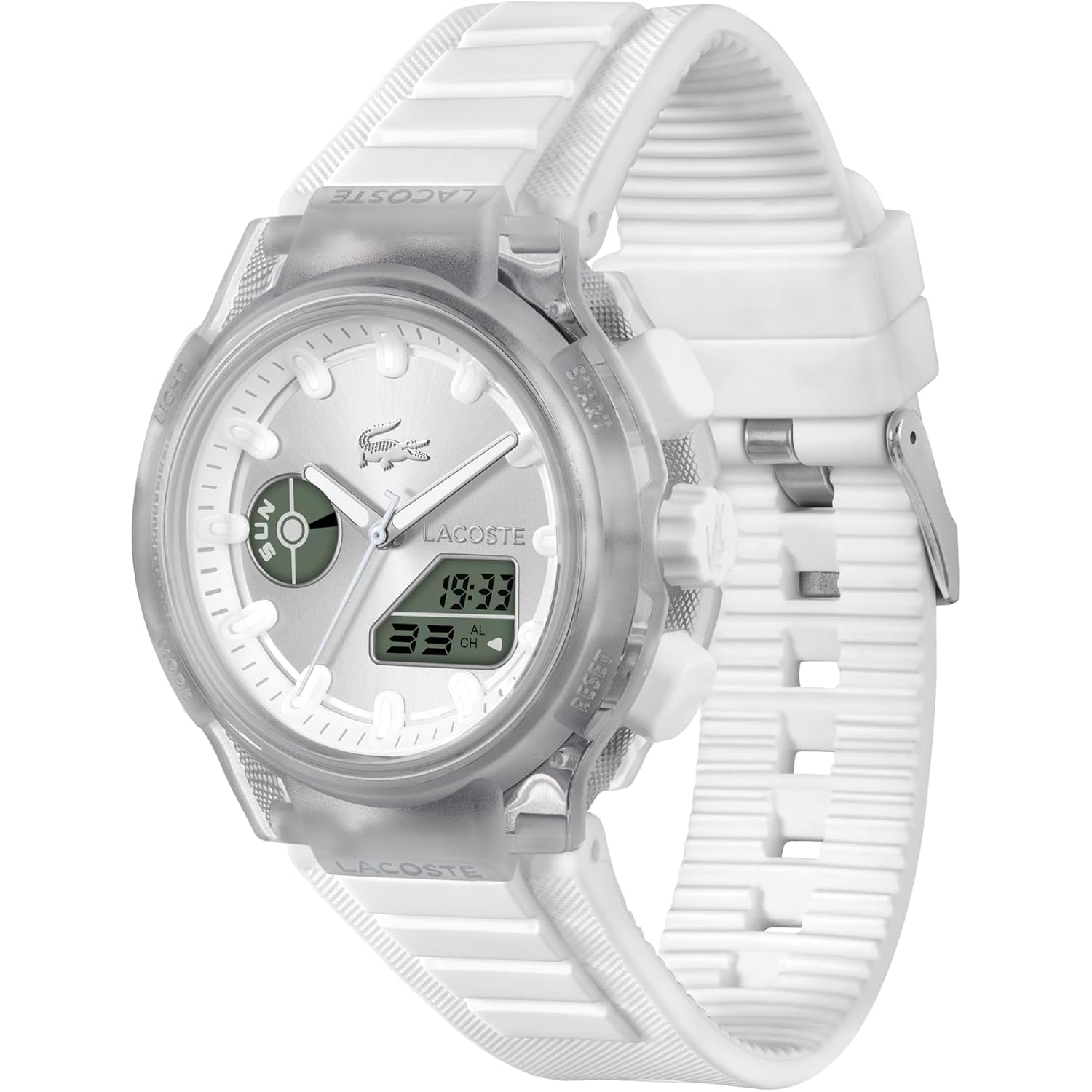 Lacoste Lc33 Women’S Analog-Digital Quartz Watch With Chronograph, Alarm And Calendar