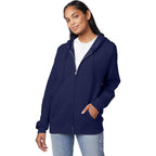 Hanes Men'S Zip-Up Hoodie, Ecosmart Fleece Full-Zip Hoodie For Men, Hooded Sweatshirt