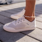Olukai Kahakai Women'S Waterproof Leather Athletic Sneakers, Versatile Lace-Up Shoes With Drop-In Heel, Water Resistant & Supportive, All-Day Comfort