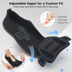 Joinfree Walking Shoes Women & Men Wide Toe Box Zero Drop | Diabetic Friendly Adjustable Upper Non Slip Grip Breathable Comfort Swollen Feet Pregnancy Elderly
