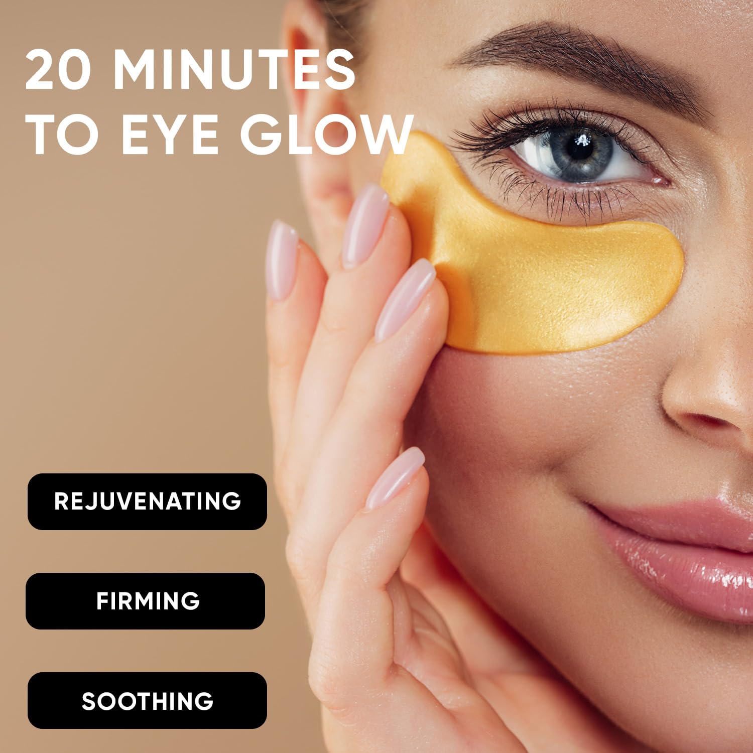 Under Eye Patches (20 Pairs) - Eye Patches For Puffy Eyes And Dark Circles - Under Eye Mask For Beauty & Personal Care - Under Eye Mask Amino Acid & Collagen For Dark Circles And Puffiness By Celor