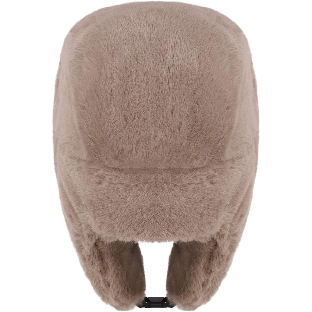 Adults Winter Cozy Plush Ushanka Russian Hat Windproof Full Hood Earflap Hat Warm Cold Proof Ski Hunting Cycling Trapper Hats