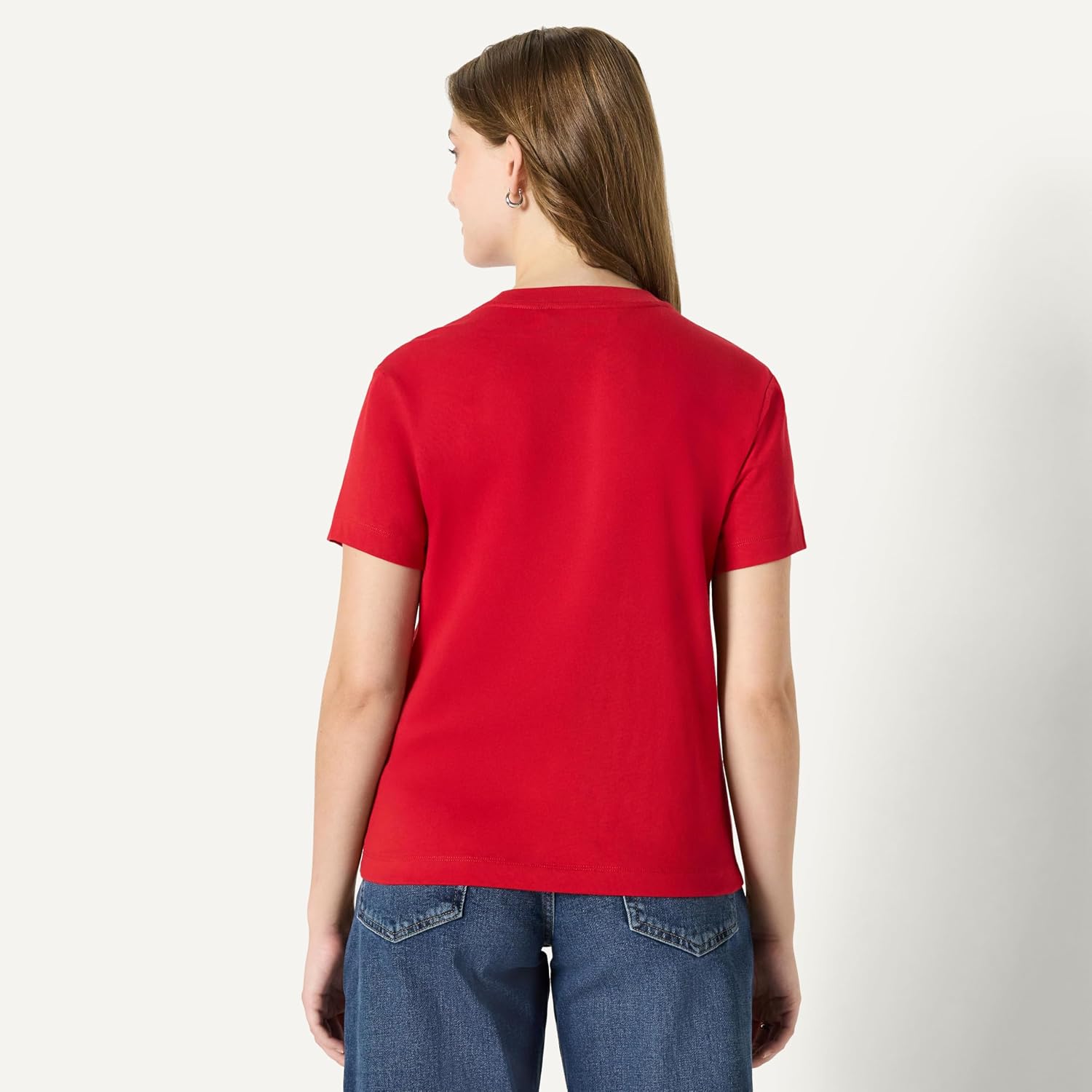 Amazon Essentials Women's Relaxed-Fit Cotton Crewneck T-Shirt