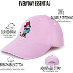 Disney Adult Baseball Cap, Minnie Mouse Adjustable Dad Hat