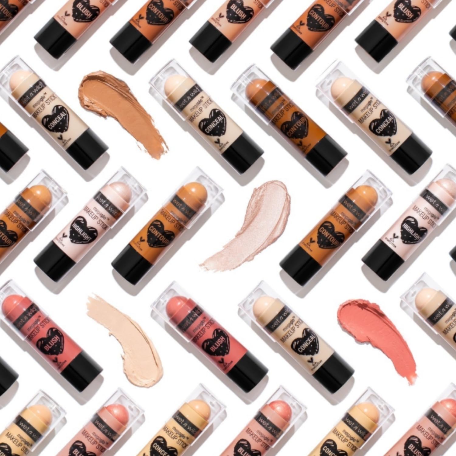 Wet N Wild Megaglo Makeup Stick, Buildable Color, Versatile Use, Cruelty-Free & Vegan - Where'S Walnut?