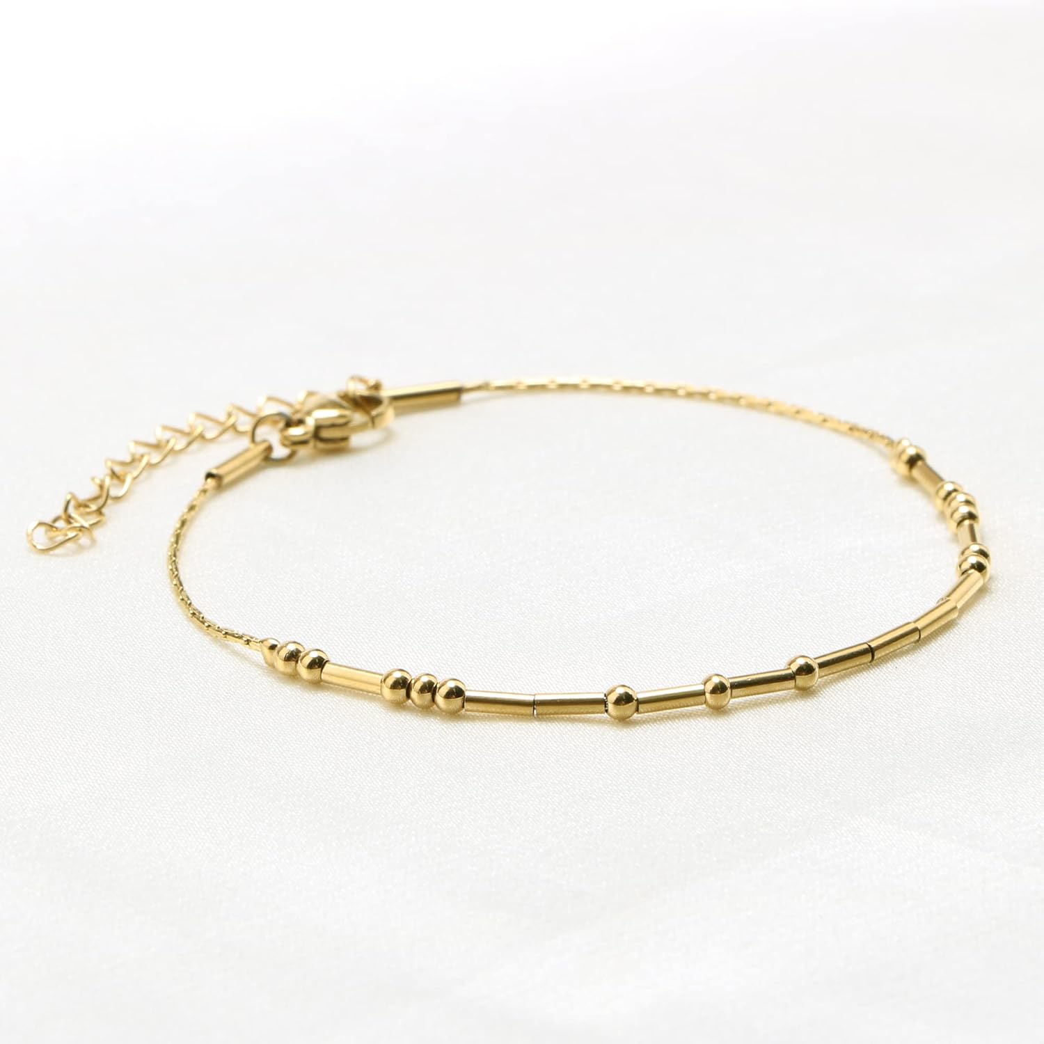 Best Friend Birthday Gifts Morse Code Bracelets For Women Mothers Day Birthday Christmas Gifts For Sister Daughter Grandmother Stainless Steel Jewelry Friendships Inspirational Gifts For Women