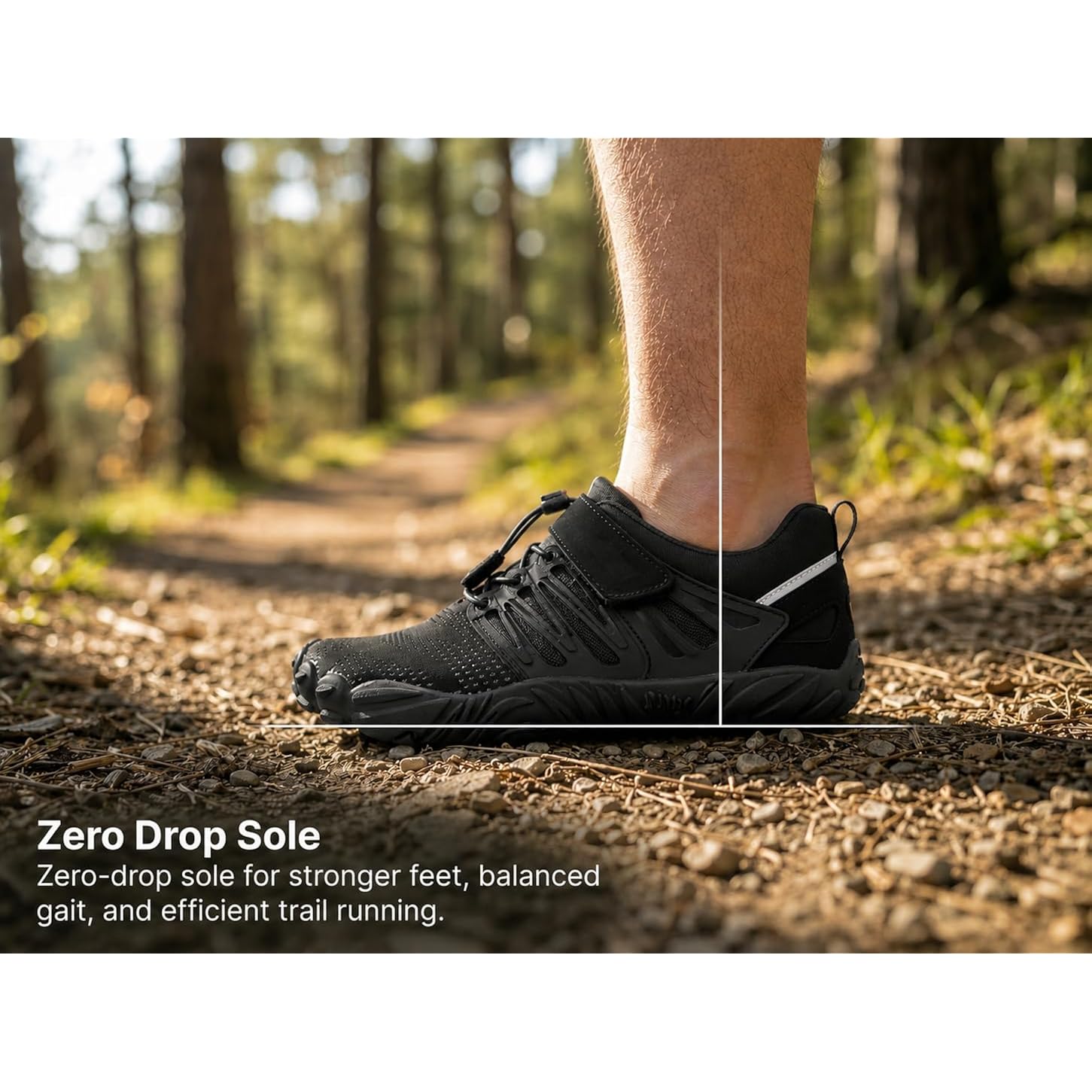 Whitin Men'S Minimalist Trail Runner | Wide Toe Box | Barefoot Inspired