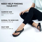 Aerothotic Comfy Arch Support Flip Flops For Women Orthopedic Slip On Sandals