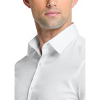 Van Heusen Men'S Dress Shirt Slim Fit Flex Collar Stretch Solid