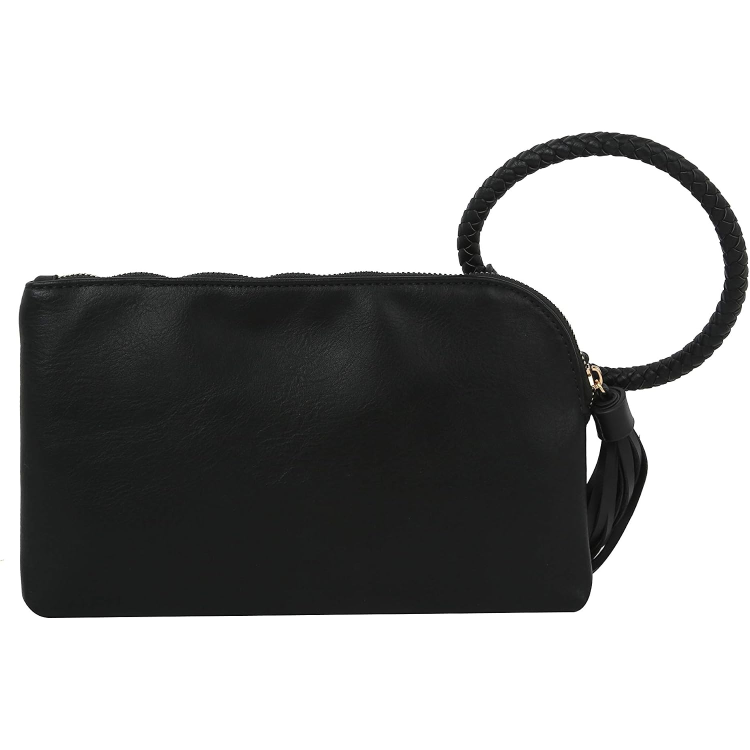 Womens Clutch Purse Wristlet Wallet Evening W/Hand Strap Casual Formal Vegan Leather - Metro Muse