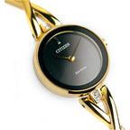 Citizen Eco-Drive Axiom Womens Watch, Stainless Steel, Crystal