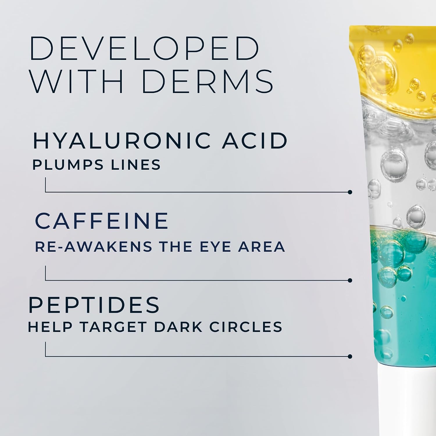 Roc Multi Correxion Hyaluronic Acid Anti Aging Under Eye Cream For Puffiness & Dark Circles (.5 Oz) + Roc Retinol Capsules (7 Ct), Skin Care Routine, Fragrance & Paraben Free For Women And Men