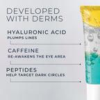Roc Multi Correxion Hyaluronic Acid Anti Aging Under Eye Cream For Puffiness & Dark Circles (.5 Oz) + Roc Retinol Capsules (7 Ct), Skin Care Routine, Fragrance & Paraben Free For Women And Men